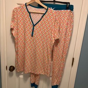 Little Sleepies Red and Blue Pajama Sets Comfortable Sleepwear